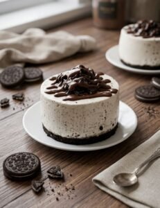 Cheesecake de Oreo