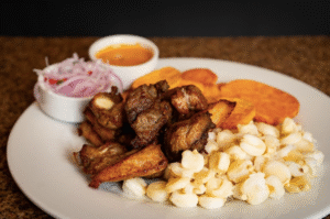Chicharron al plato