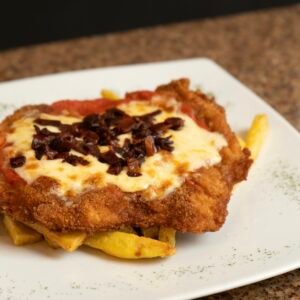 Milanesa  a la napolitana