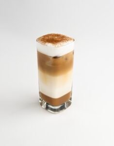 Iced caramel macchiato