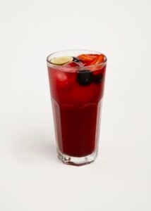 Iced tea frutos del bosque