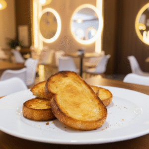 Porción de tostadas