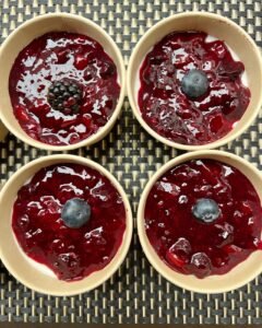 Cheesecake de frutos rojos