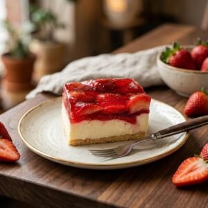 Pie de fresa