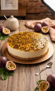 Cheesecake de maracuyá