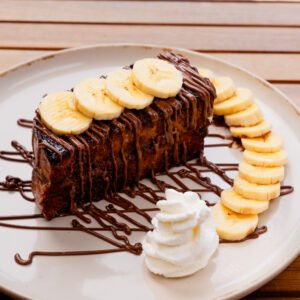 Tostada francesa de nutella
