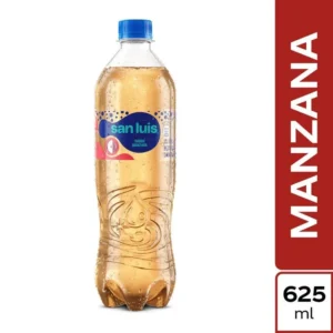 Agua gasificada sabor manzana 625ml