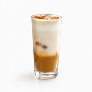 Iced latte dulce de leche