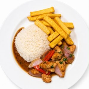 Saltado de pollo