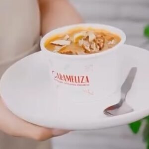 Cuchareable zanahoria con manjar de olla